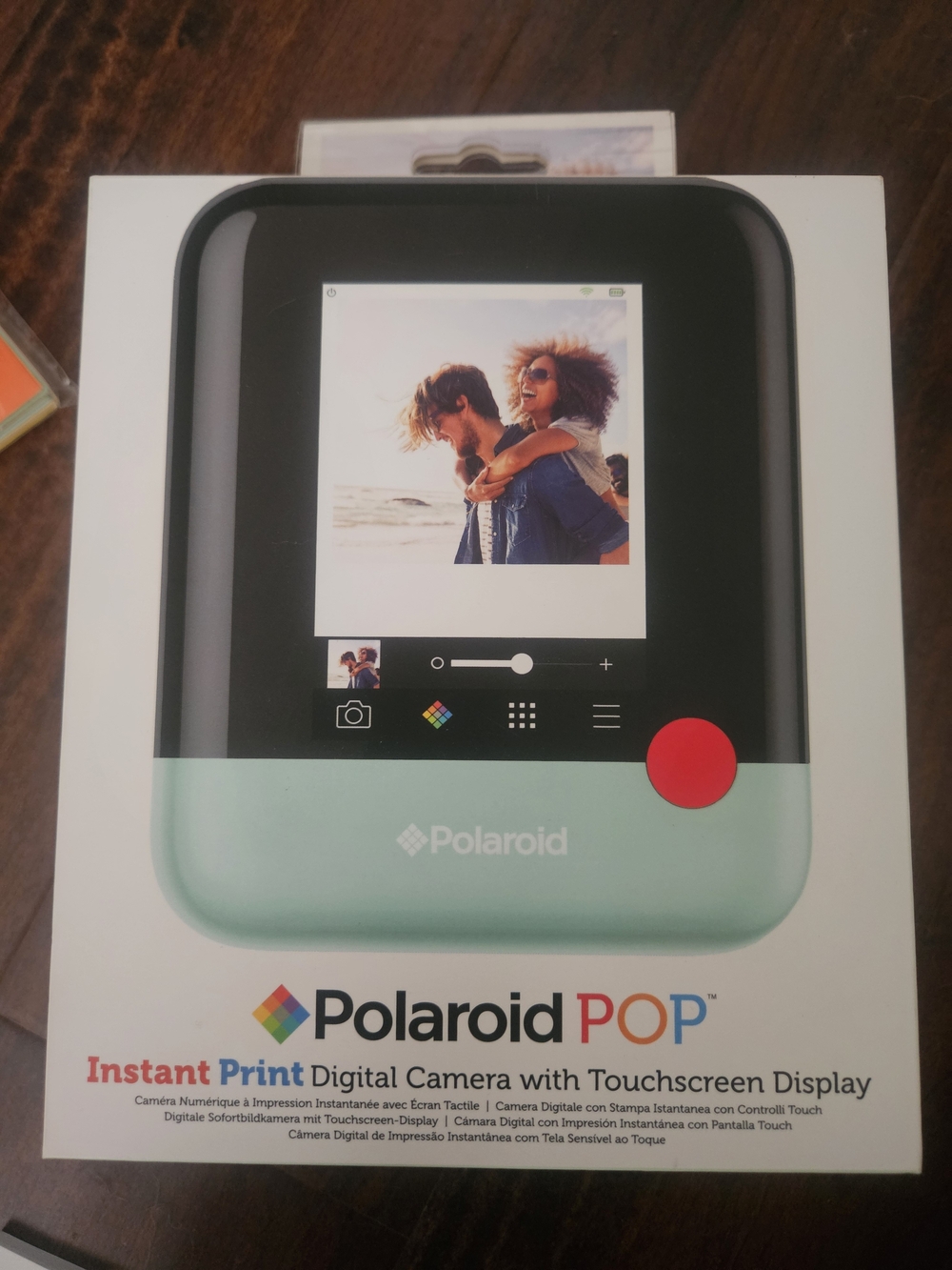 Polaroid POP Instant Print Digital Camera - Mint/Black